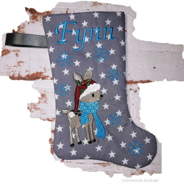 Baby Nikolausstiefel mit Namen